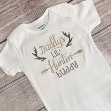 Load image into Gallery viewer, little hunting buddy onesie