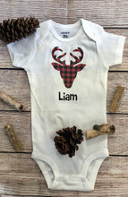 Load image into Gallery viewer, buffalo plaid deer