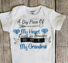 Load image into Gallery viewer, Heart in Heaven -blue