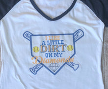 Load image into Gallery viewer, Dirt & Diamonds- Softball Mom