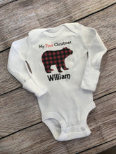 Load image into Gallery viewer, Buffalo Plaid Bear