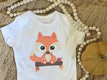 Load image into Gallery viewer, woodland fox onesie