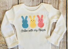 Load image into Gallery viewer, Easter peeps baby onesie