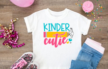 Load image into Gallery viewer, first day of kindergarten shirt