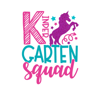 Unicorn Squad school shirt- Grades pre-k-5th available