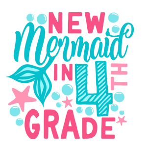 4th grade mermaid shirt