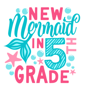 5th grade mermaid shirt