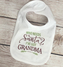 Load image into Gallery viewer, Baby bib funny Christmas