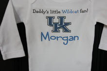 Load image into Gallery viewer, Kentucky Wildcat baby onesie