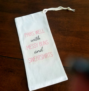funny wine tote, gift