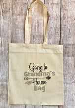 Load image into Gallery viewer, grandmas house tote bag