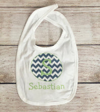 Load image into Gallery viewer, Personalized baby bib