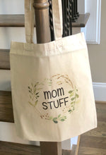 Load image into Gallery viewer, mom stuff tote