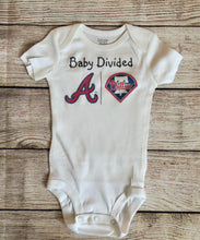 Load image into Gallery viewer, Baby Divided baseball 