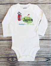 Load image into Gallery viewer, Daddy&#39;s caddy onesie