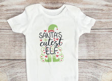 Load image into Gallery viewer, baby bodysuit cutest elf