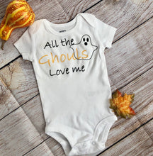 Load image into Gallery viewer, funny Halloween baby onesie