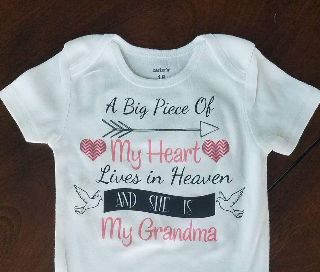 Heart in Heaven with Grandma