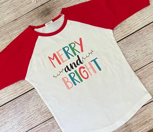 Christmas Merry & Bright shirt