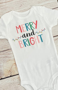merry and bright bodysuit