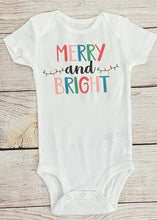Load image into Gallery viewer, baby Christmas onesie