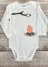 Load image into Gallery viewer, Campfire baby onesie