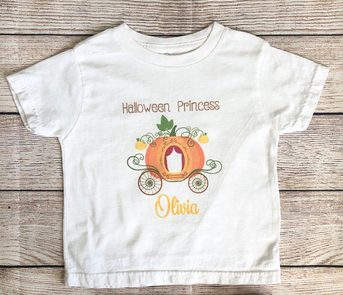 Halloween princess toddler shirt
