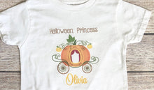 Load image into Gallery viewer, Girl Halloween princess shirt
