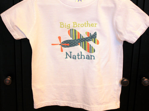 Airplane big brother personalized 