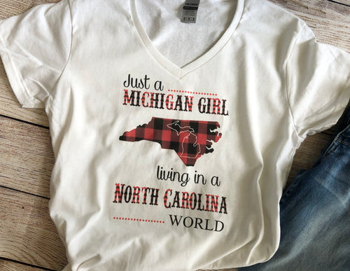 Michigan Girl Living in North Carolina