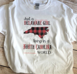 Delaware Girl Living in North Carolina