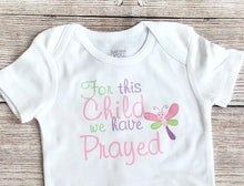 Load image into Gallery viewer, For this Child we Prayed- Girl version