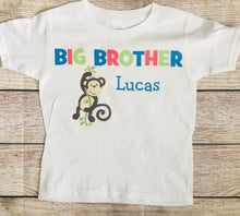 Load image into Gallery viewer, Big brother shirt monkey