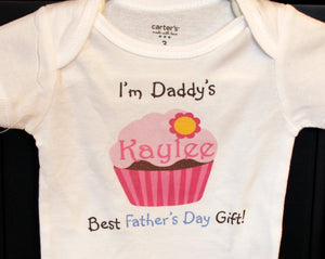 Daddy's best Father's Day gift- cupcake