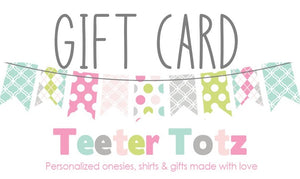 teeter totz gift card