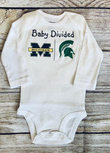 Load image into Gallery viewer, Baby Divided bodysuit