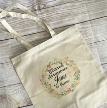 Load image into Gallery viewer, scripture tote bag