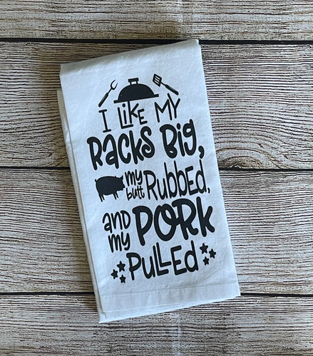 funny grill towel
