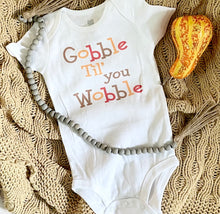 Load image into Gallery viewer, funny Thanksgiving baby onesie