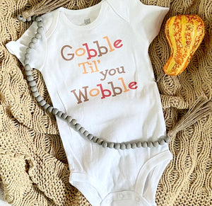 funny Thanksgiving baby onesie