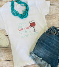 Load image into Gallery viewer, sleep number wine shirt