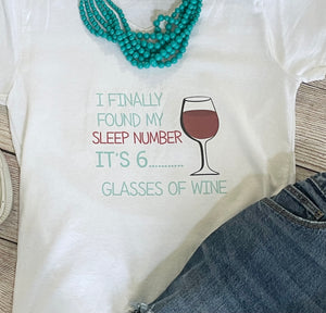 ladies wine shirt