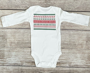 ugly Christmas sweater for baby