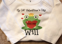 Load image into Gallery viewer, First Valentine&#39;s Day- Frog