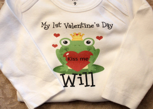 First Valentine's Day- Frog
